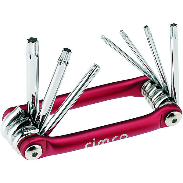 CIMCO 6-rund-Stiftschlüssel-Set 8-tlg. 110598
